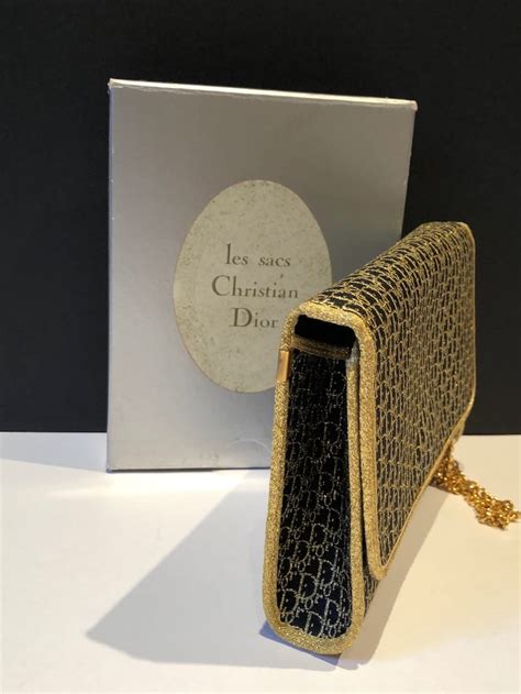 christian Dior vintage clutch bag